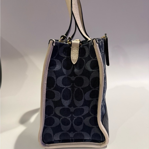 Coach Denim Small Dempsey Tote Bag - Picture 3 of 12